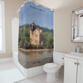 douchegordijn voor vuurtoren van Saugerties (In situ)