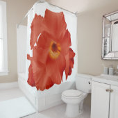 Douchegordijn Zwaard Lily Rood Geel (In situ)