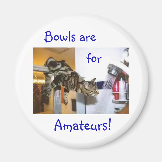 douchekat magneet (Voorkant)