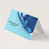 douchekop visitekaartjes (Voorkant)