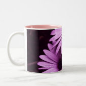 Douches de l'après-midi Fleurs roses Mug (Gauche)