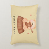 Doudou en coton Sweet Bear Coussin décoratif (Devant(Vertical))
