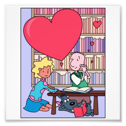 Doug&39; s Valentijn 17 Foto Afdruk (Voorkant)