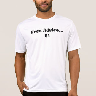 Doug de buurman...Gratis advies...$1 T-shirt
