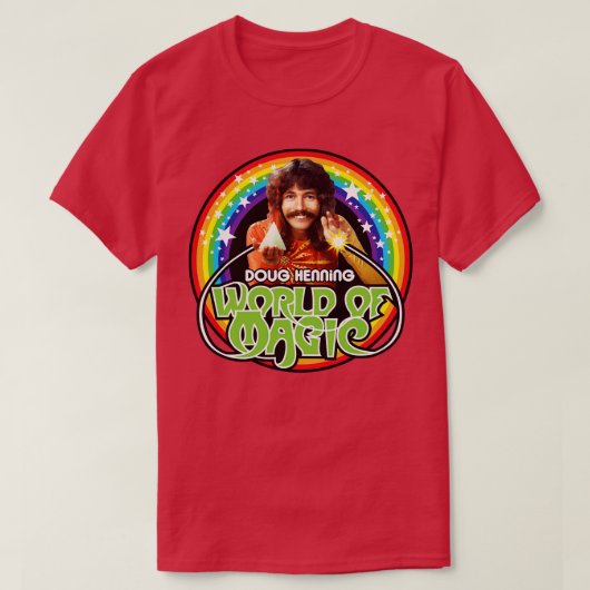 Doug Henning Magic T-shirt (Design voorkant)