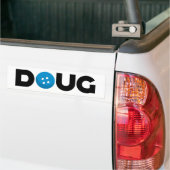 Doug-knop bumper sticker (Op Truck)