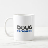 Doug Mountain Biker Coffee Mok