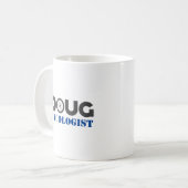 Doug Mountain Biker Coffee Mug (Devant gauche)