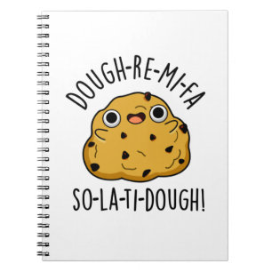 Dough-Re-Mi Grappige Muziek Deeg Puns Notitieboek