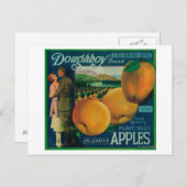 Doughboy Apple Crate LabelWatsonville, CA Briefkaart (Voorkant / Achterkant)