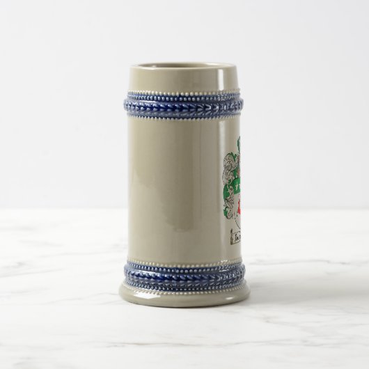 Dougherty Coat of Arms Stein / Dougherty Crest Bierpul (Center)