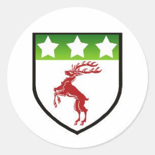 DOUGHERTY SHIELD RONDE STICKER