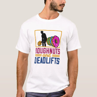 Doughnoten en dodliften t-shirt
