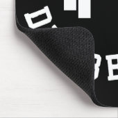 Doughnoten en paraplu's - Carbs - Funny Workout Muismat (Hoek)