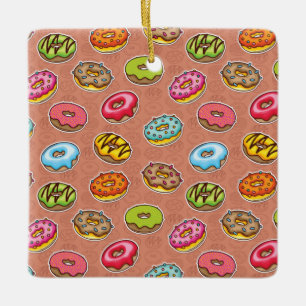 Doughnoten Keramisch Ornament