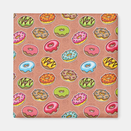 Doughnoten Magneet (Voorkant)