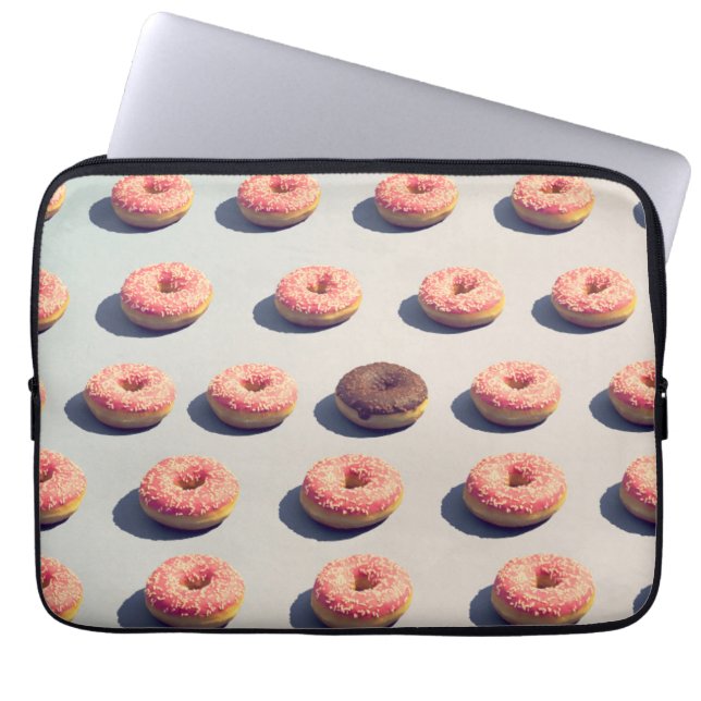 Doughnoten van een groep laptop sleeve (Voorkant)