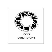 Doughnut Business Art Stamp Rubberstempel (Afrduk)