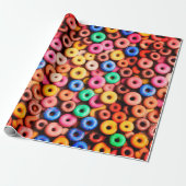 Doughnut Cadeaupapier (Uitgerold)