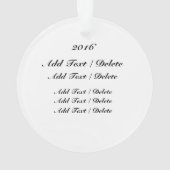 Doughnut/Donut Ornament (achterkant)