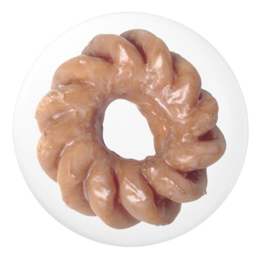 Doughnut Drawer Pull Keramische Knop (Voorkant)