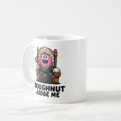 Doughnut Juge Me Cute Café Mug pour Amateur de caf (Devant gauche)