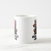 Doughnut Juge Me Cute Café Mug pour Amateur de caf (Centre)
