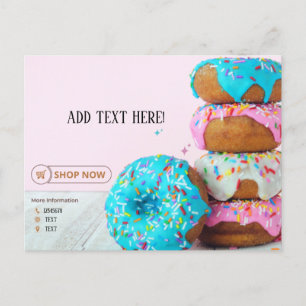 DOUGHNUT SHOP Bedankt voor je kaarten