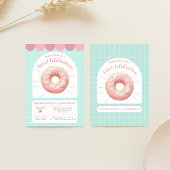 Doughnut Sweet Shop Invitation Anniversaire