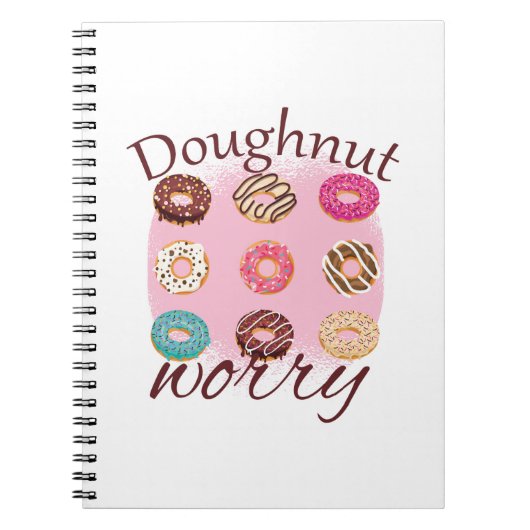 Doughnut Worry Notitieboek (Voorkant)