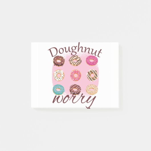 Doughnut Worry Post-it® Notes (Voorkant)