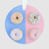 Doughnuts pastel ornament (voorkant)