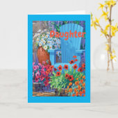 **DOUGHTER** U BENT "GELOOFD" GEZIEN OP DE GROTE K KAART (Gele Bloem)