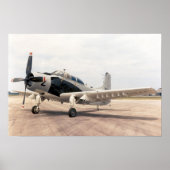 Douglas A-1E Skyraider Poster (Voorkant)