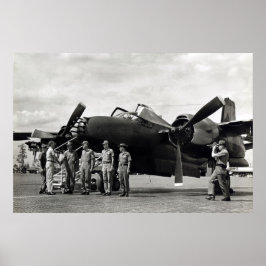 Douglas B-26K Vader Poster