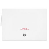 Douglas Castle - Seat of Clan Douglas Holiday Kaar (Achterkant Horizontaal)