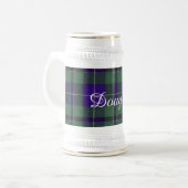 Douglas clan Pset Scottish tartan Bierpul (Voorkant links)