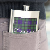 Douglas clan Pset Scottish tartan Flacon (Voorbeeld)