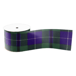 Douglas clan Pset Scottish tartan Grosgrain Lint