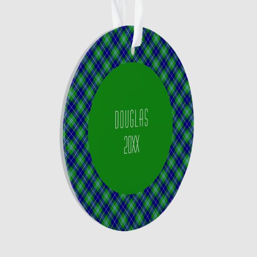 Douglas Clan Tartan Scottish Plaid (devant)