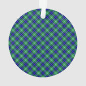 Douglas Clan Tartan Scottish Pset Ornament (achterkant)