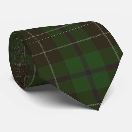 Douglas Clan Tartan Stropdas (Opgerold)