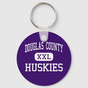 Douglas County - Huskies - High - Castle Rock Sleutelhanger