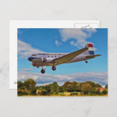 Douglas Dakota DC3 (PH-DDA) Briefkaart (Voorkant / Achterkant)