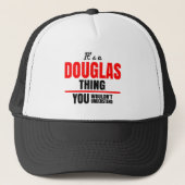 Douglas dat je niet zou begrijpen trucker pet (Voorkant)
