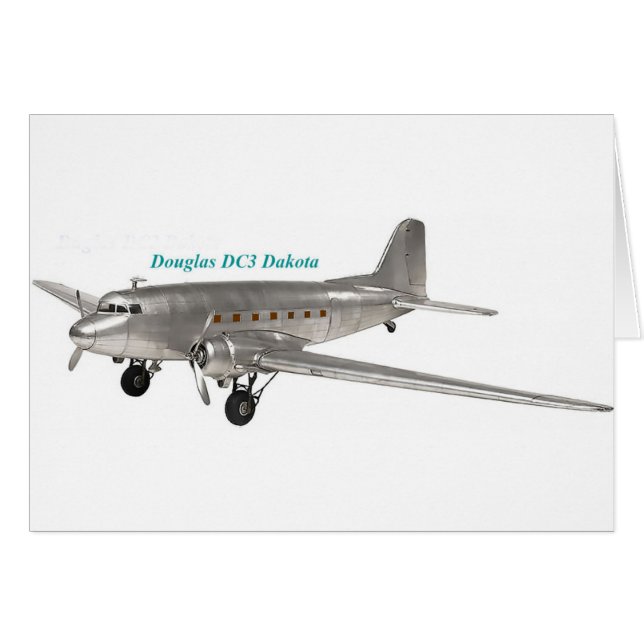 Douglas DC3 Dakota (Voorkant Horizontaal)