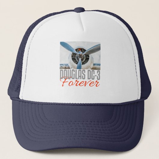 Douglas DC-3 Forever Trucker Pet (Voorkant)