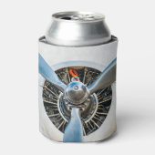 Douglas DC-3 Vliegtuig. propeller Blikjeskoeler (Blikje Voorkant)