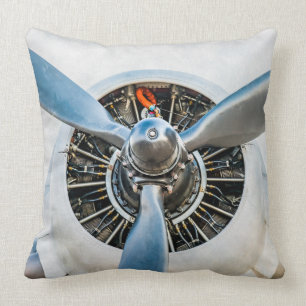 Douglas DC-3 Vliegtuig. propeller Kussen