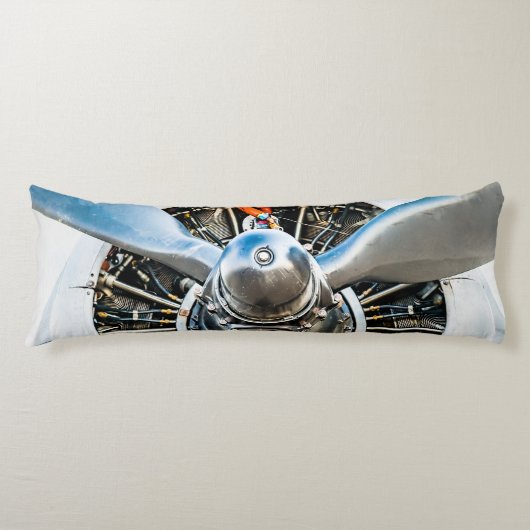 Douglas DC-3 Vliegtuig. propeller Lichaamskussen (Voorkant)